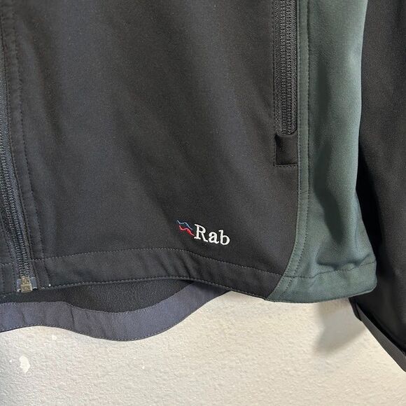 RAB Baltoro Alpine Polartec Shield Outdoor Jacket Women’s L Black - Picture 4 of 9